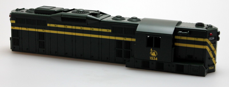 Body Shell-Jersey Central #1524 (O Scale GP9)