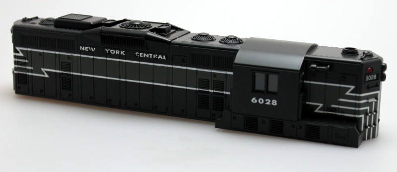 (image for) Body Shell-NYC (O Scale GP9)