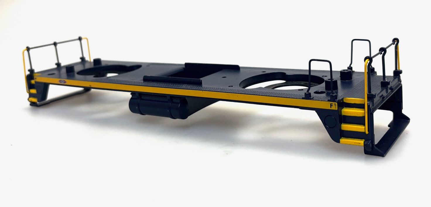 (image for) Underframe - Dark Blue/Yellow Steps/Yellow Stripe (O NW-2)