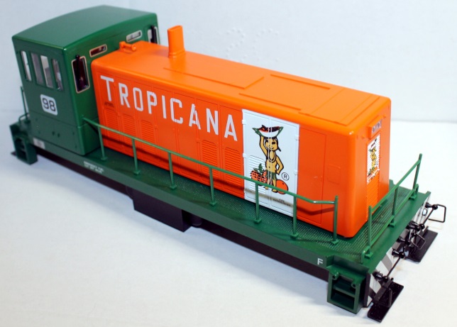 (image for) Loco Shell & Chassis Tropicana #98 ( 70 Ton O Scale )