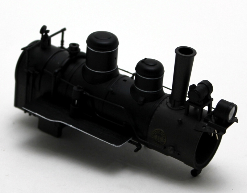 (image for) Boiler Shell w/ White Trim (ON30 Climax)