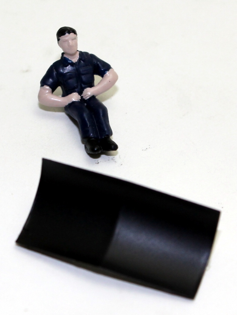 (image for) Snow Plow w/Drivers (ON30 Railtruck) - Click Image to Close