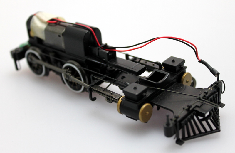(image for) Loco Chassis w/ Cowcatcher (On30 4-4-0 Inside Frame)