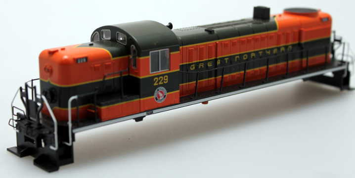 (image for) Loco Shell - Great Northern #229 (HO RS-3)