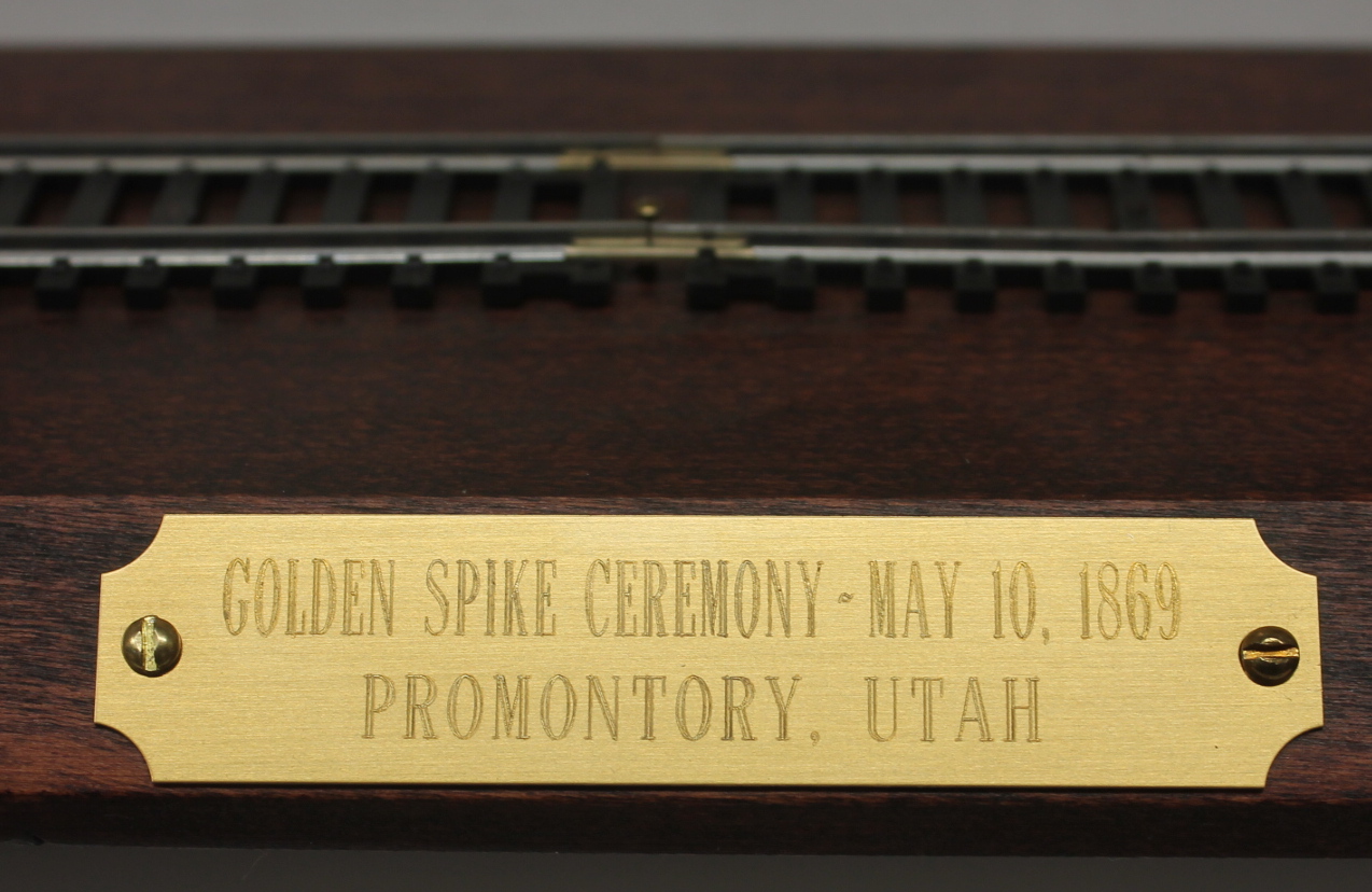 Golden Spike/Transcontinental Display Track HO Scale