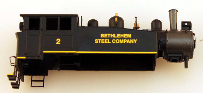 Shell - Bethlehem Steel #2 (HO 0-6-0T Side Tank) - Click Image to Close