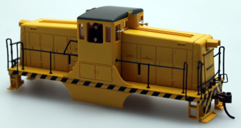 (image for) Shell - Unlettered, Yellow/Black (HO 44Ton)