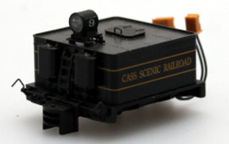 (image for) Tender, DCC Equipped - Cass Scenic RR #9 (HO 70 Ton Climax)
