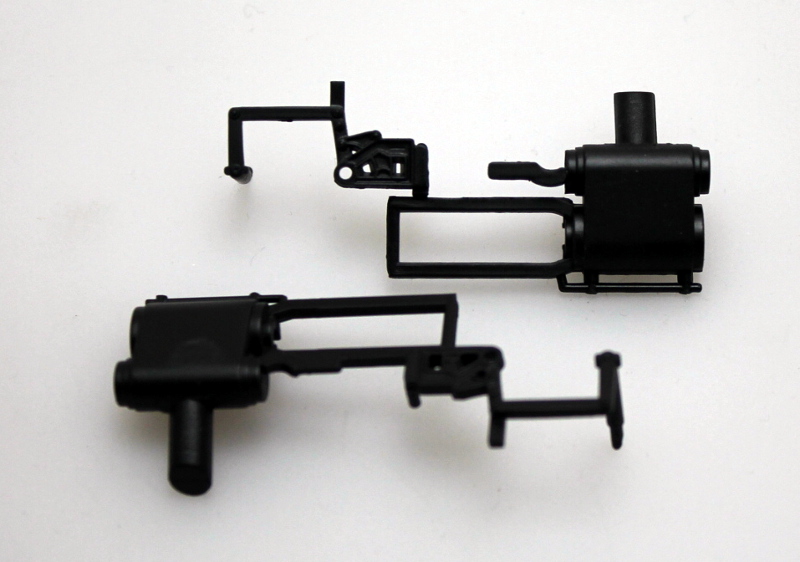 Cylinder Frame-Left & Right - Black (HO 0-6-0/2-6-0/2-6-2)