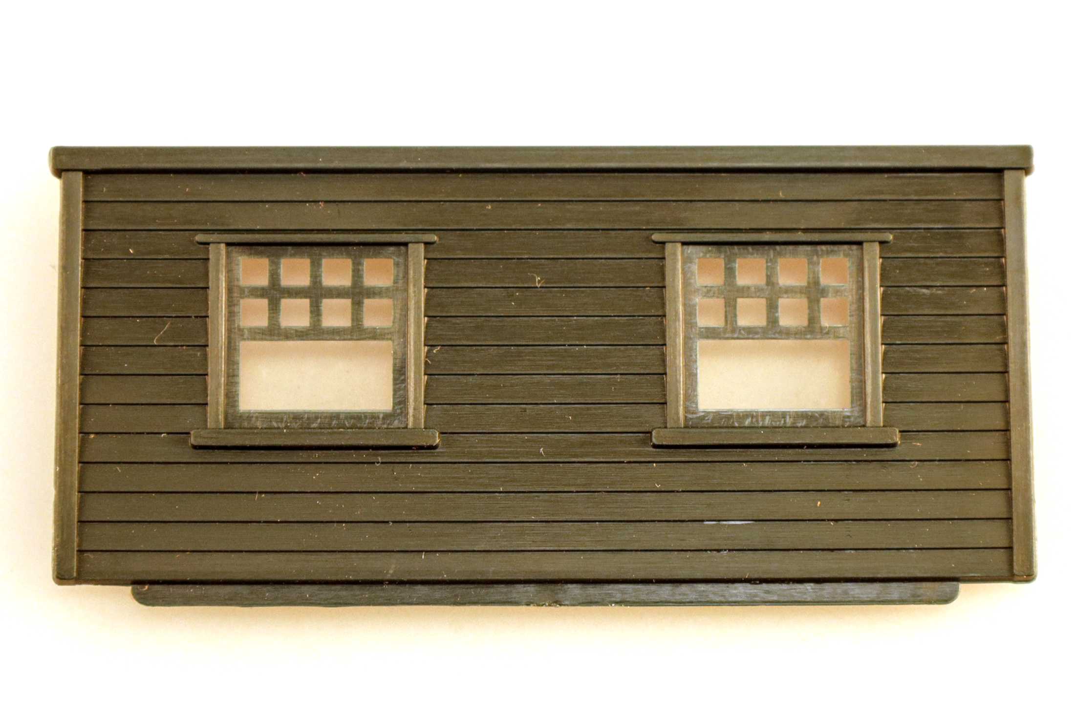 (image for) Split Level House - 2nd FL Rear Wall (HO Plasticville®)