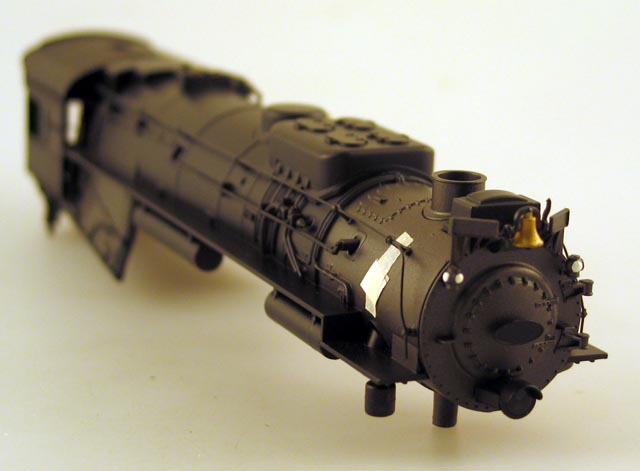 Loco Shell Painted Unlettered (HO 2-8-4 Berkshire)