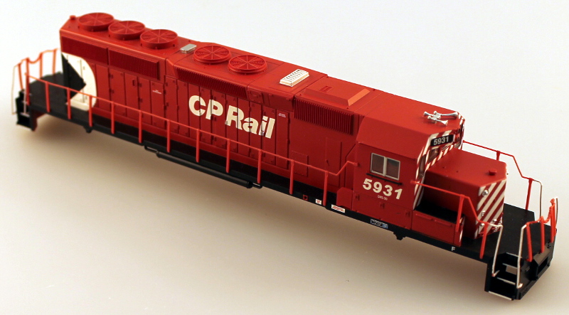 (image for) Body Shell - C.P. Railway (HO SD40-2)