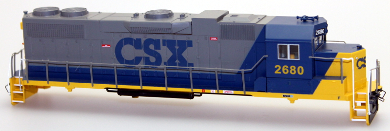 Body Shell - CSX #2680 (HO GP38-2) - Click Image to Close