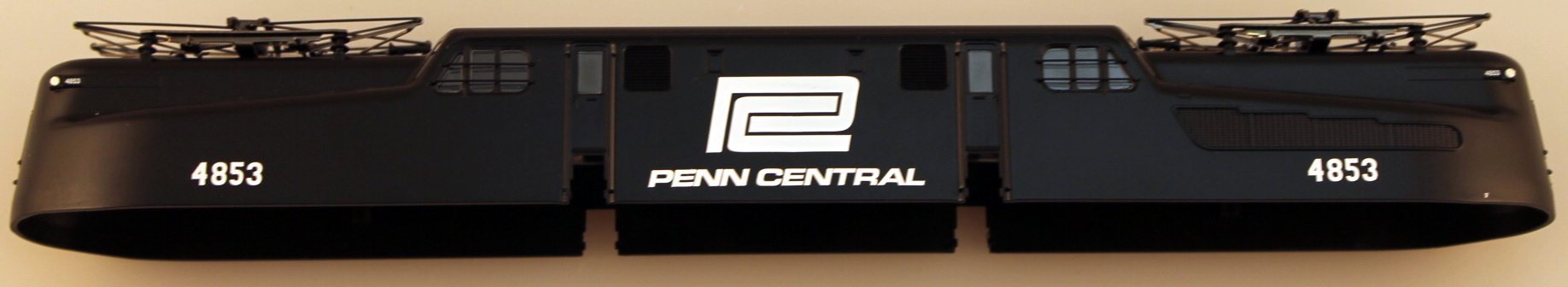 Shell - Penn Central #4853 (HO GG-1) - Click Image to Close