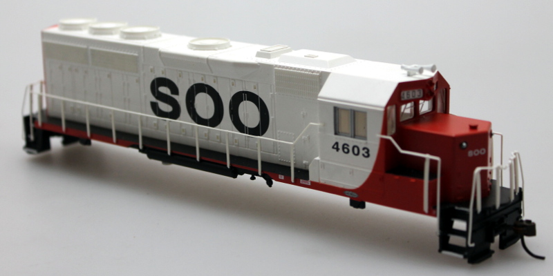 Loco Body Shell - Soo Line #4603 (HO GP40)