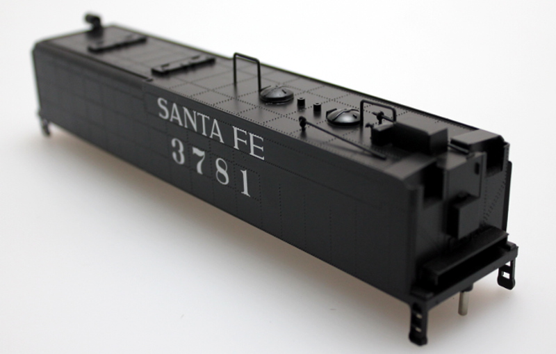 Tender Shell - ATSF #3781 (HO Scale Northern)