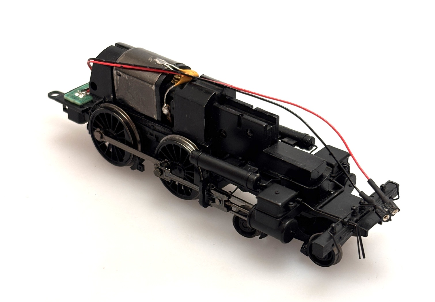 (image for) Complete Loco Chassis - Black (HO 4-4-0 Baldwin)