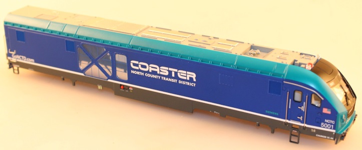 Loco Shell-NCTD COASTER #5001 ( SC-44 Charger )