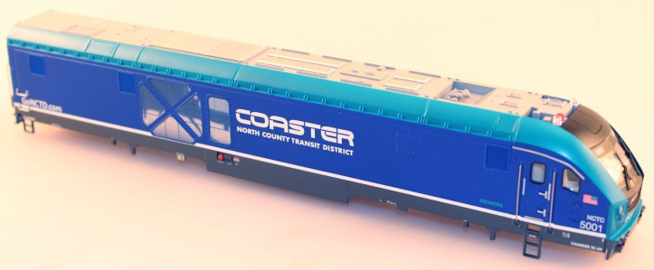 Loco Shell-NCTD COASTER #5001 ( SC-44 Charger )