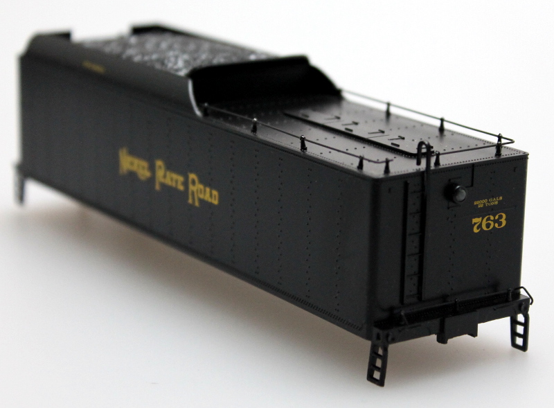Tender Shell Nickel Plate #763 (HO 2-8-4 Berkshire)