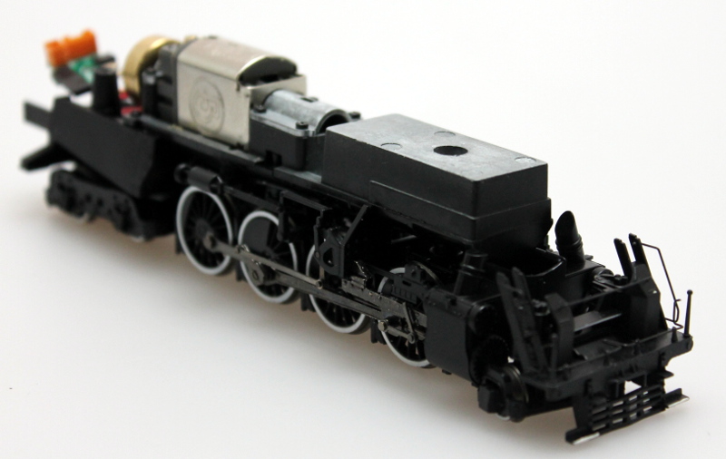Complete Chassis - White Trim w/Pilot A (HO 2-8-4 Berkshire)