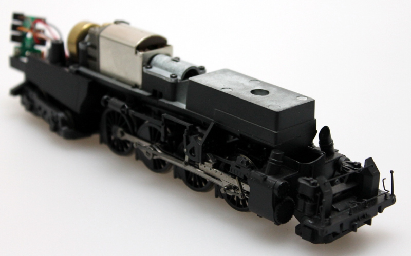 Complete Chassis - Black No Pilot (HO 2-8-4 Berkshire) - Click Image to Close