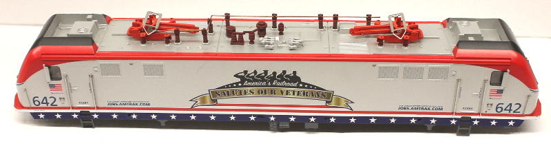 (image for) Shell - Amtrak #642, Salutes Our Veterans (HO ACS-64)