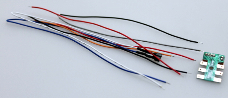 Loco PCB w/ LED & Wires (HO GS4/64 4-8-4/Universal)