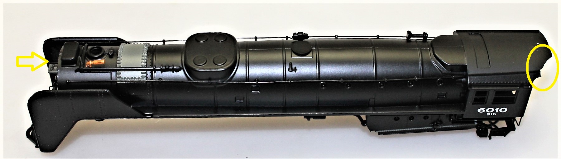 (image for) Body Shell - Niagara 4-8-4 ( HO Kit Bashing )