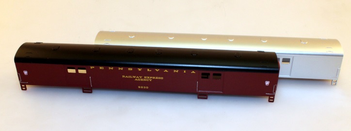 Body Shell - Streamline Baggage Car Shell ( HO Kit Bashing ) [SLB-0001 ...