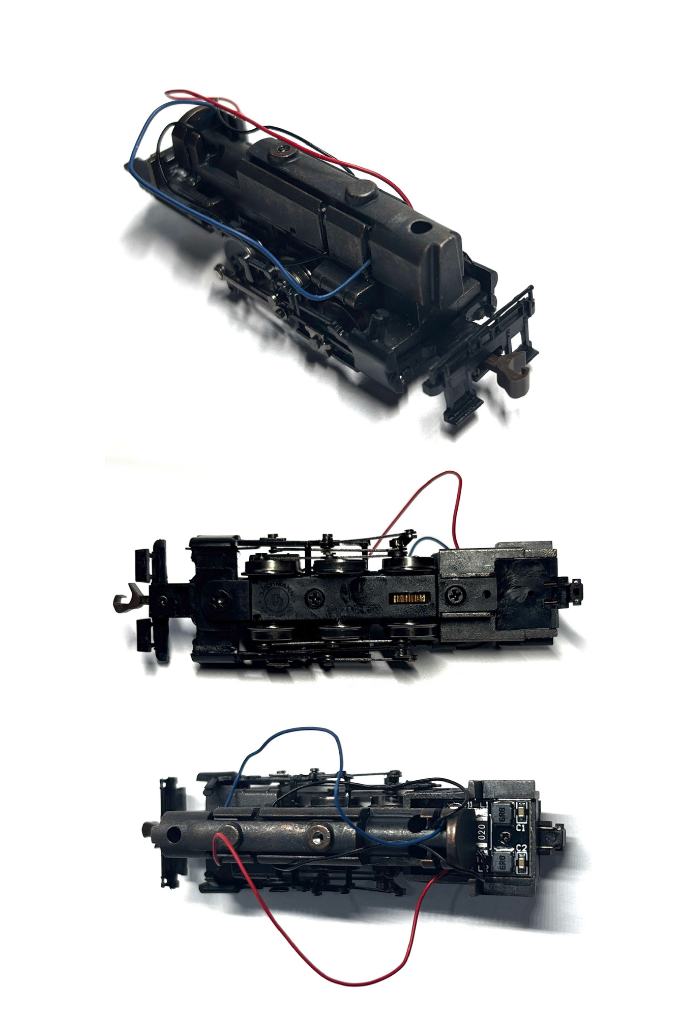 Complete Loco Chassis - 2025 Update (N Scale 0-6-0) (image for) Complete Loco Chassis - 2025 Update (N Scale 0-6-0)