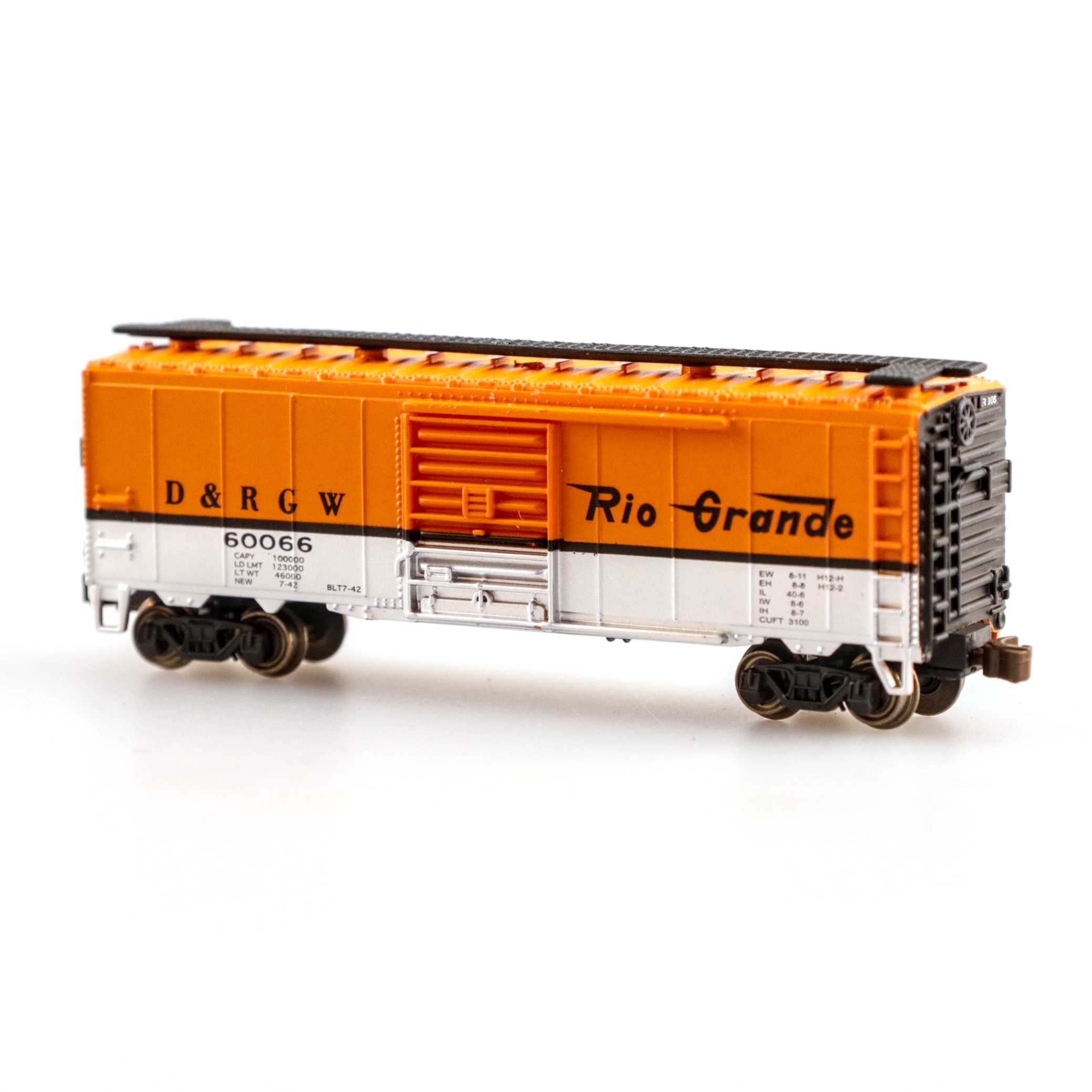 (image for) Denver & Rio Grande Western&trade; - 40' Box Car (N Scale) (WF)