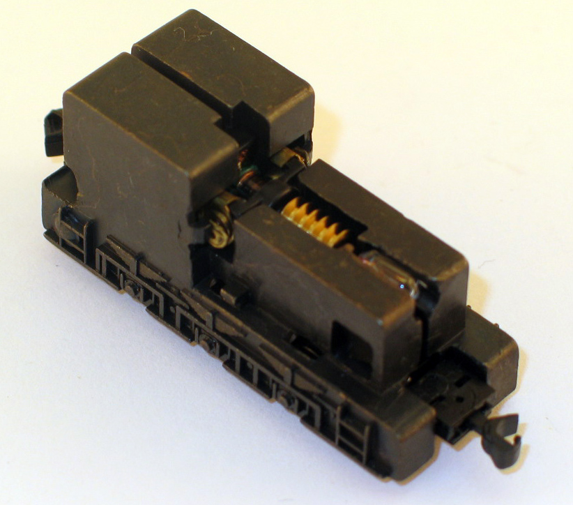 Complete Chassis w/ gearbox (N Scale MDT Plymouth)