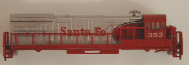 Body Shell (N Scale U36-B) (image for) Body Shell (N Scale U36-B)