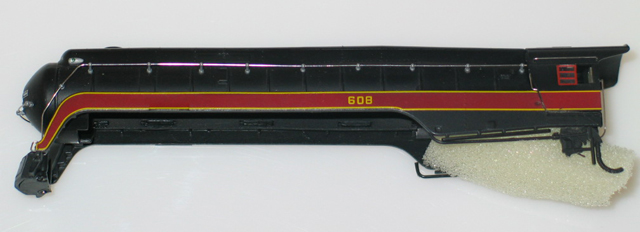 (image for) Loco Shell - Road number #611 ( N scale Class J)