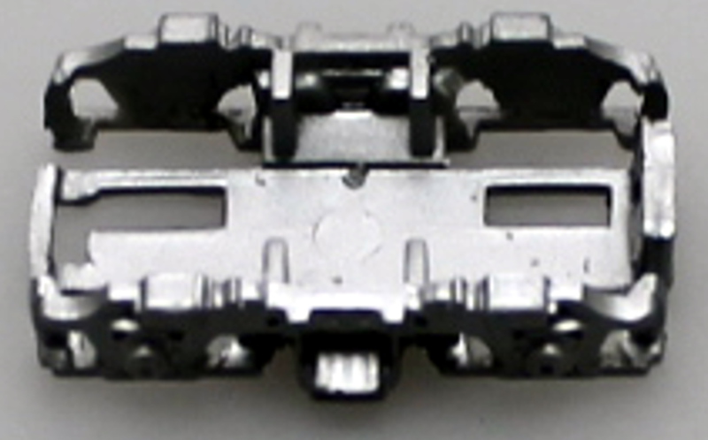 Truck Frame - Silver (N Scale F7) - Click Image to Close