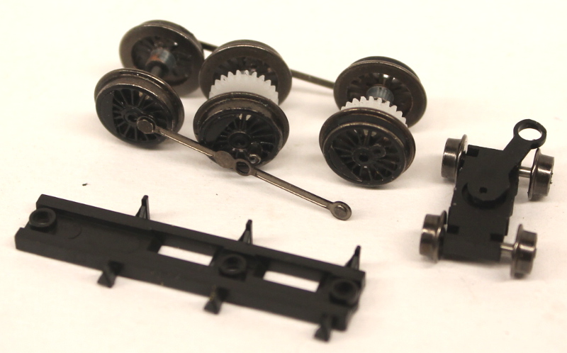 Drive Wheels & Pilot Truck Assembly (N 4-6-0)