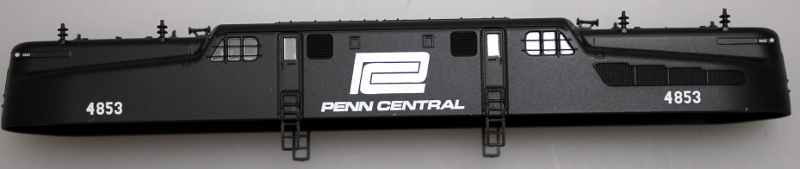 (image for) Shell Penn Central #4853 Black w/White Lettering (N GG-1) - Click Image to Close
