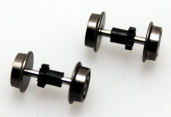 (image for) Wheels-Geared/Pair (N Scale 44/70 Ton)