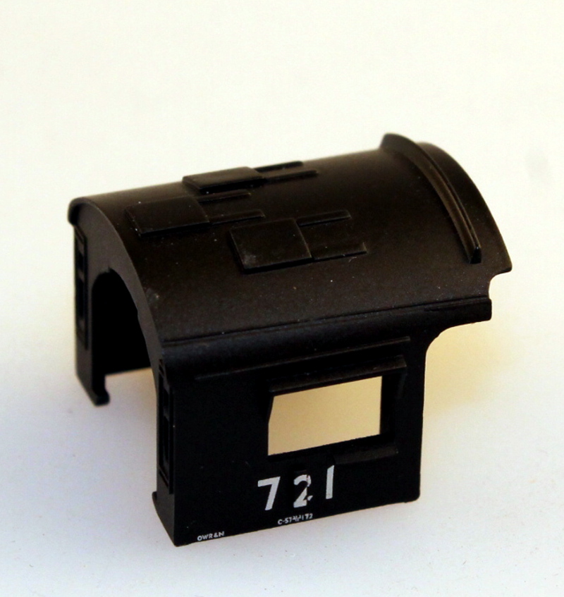 Cab - Black #721 (N Scale 2-8-0)